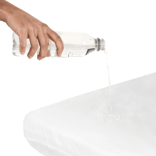 Lençol de berço impermeável para bebé 60x120 cm  Lençol com capa impermeável 2 em 1