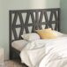 Cabecero cama - Mueble cabecero 146 Cabecero cama - Mueble cabecero 146 Gris