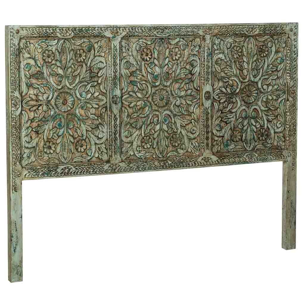 Cabezal de Madera artesanal 160