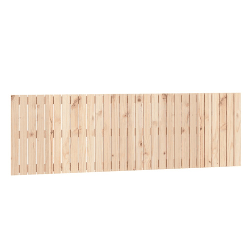 Cabeceira - Cabeceira de cama de parede 185x3x60 cm madeira de pinho maciça