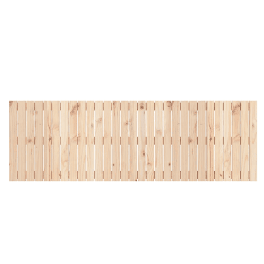 Cabeceira - Cabeceira de cama de parede 185x3x60 cm madeira de pinho maciça