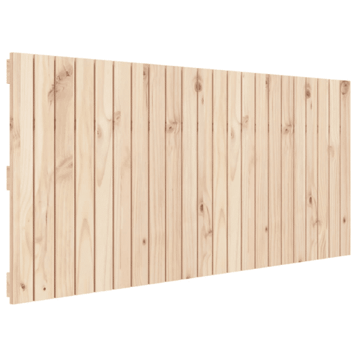 Cabeceira - Cabeceira de cama de parede 140x3x60 cm madeira de pinho maciça