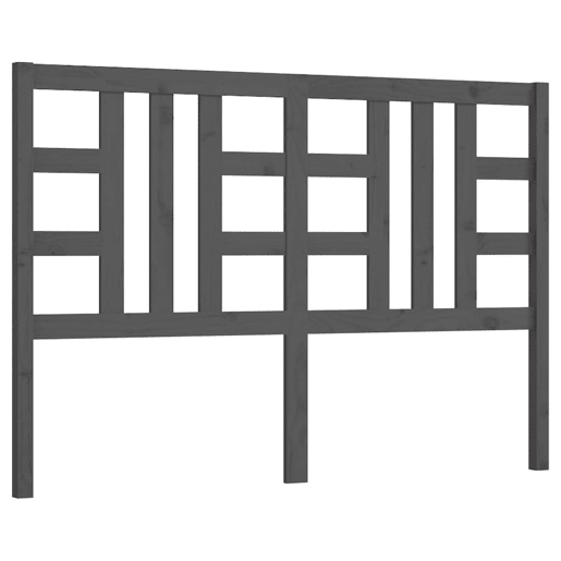 Cabeceira - Cabeceira de cama 166x4x100 cm pinho maciço cinzento