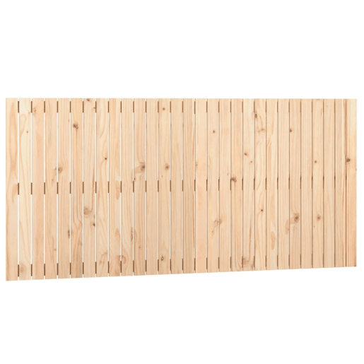 Cabeceira - Cabeceira de cama de parede 185x3x90 cm madeira de pinho maciça