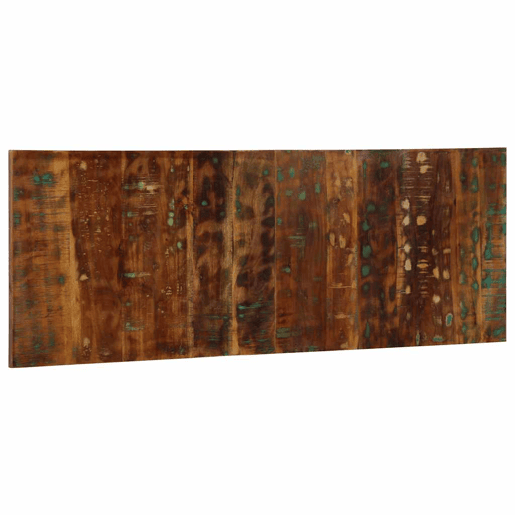 Cabeceira - Cabeceira de cama 140 cm madeira recuperada maciça multicor Cabeceira - Cabeceira de cama 140 cm madeira recuperada maciça multicor