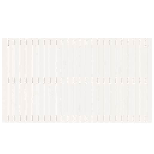 Cabeceira - Cabeceira de cama de parede 159,5x3x90 cm pinho maciço branco