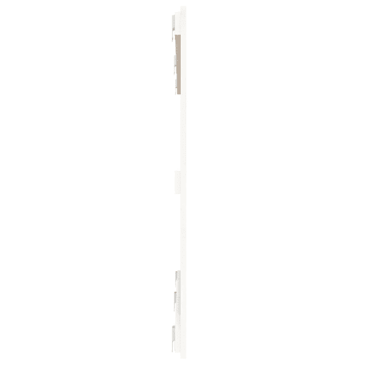 Cabeceira - Cabeceira de cama de parede 159,5x3x90 cm pinho maciço branco