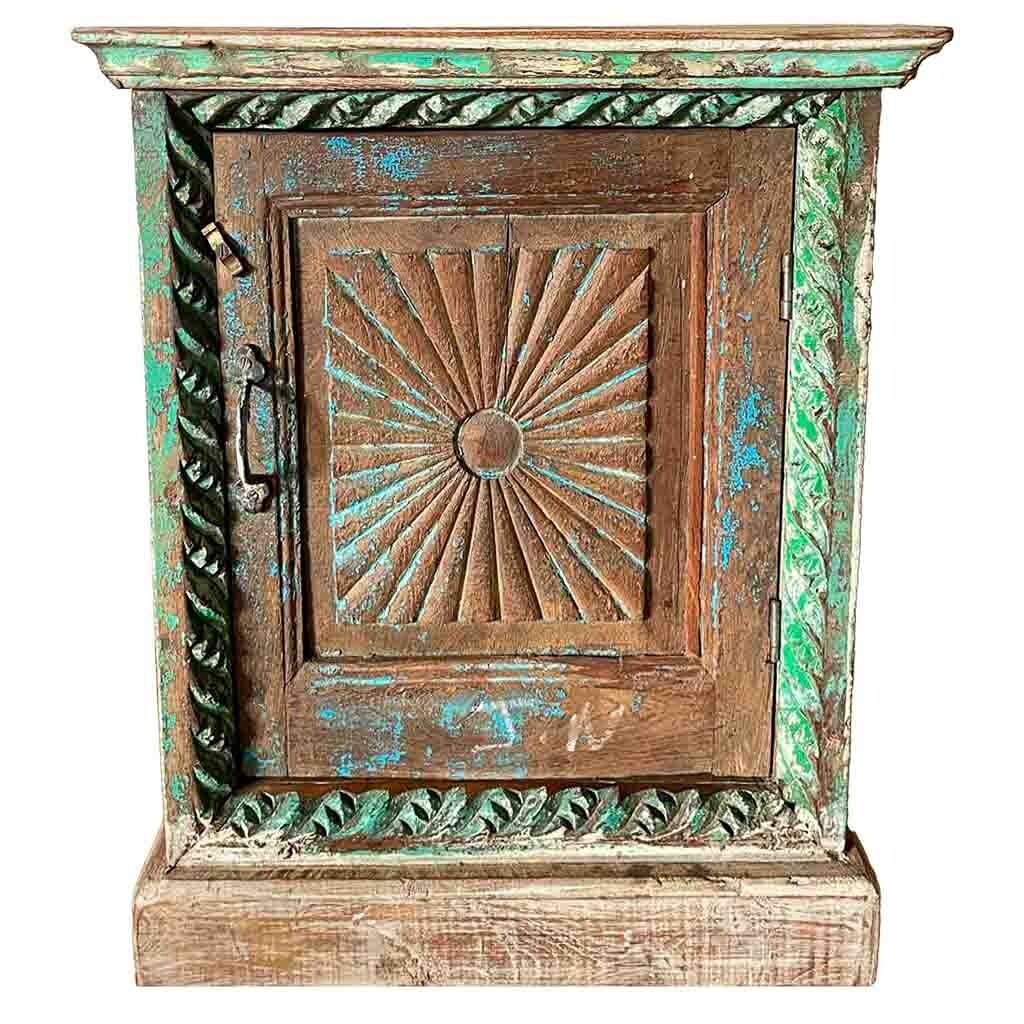 Mesita de Madera acabado artesanal