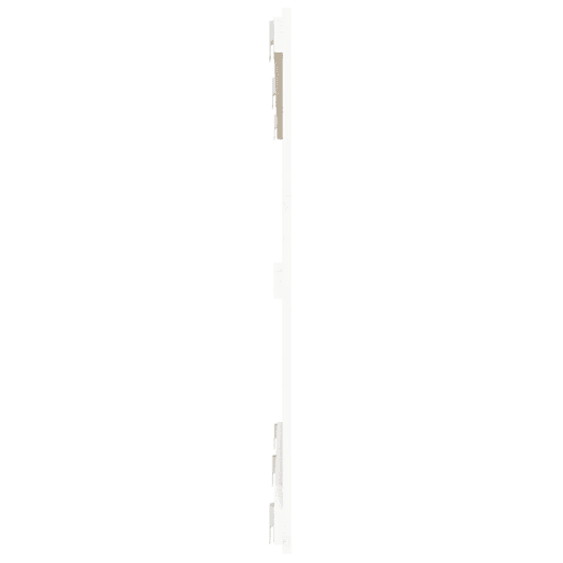 Cabeceira - Cabeceira de cama de parede 147x3x90 cm madeira de pinho maciça branco