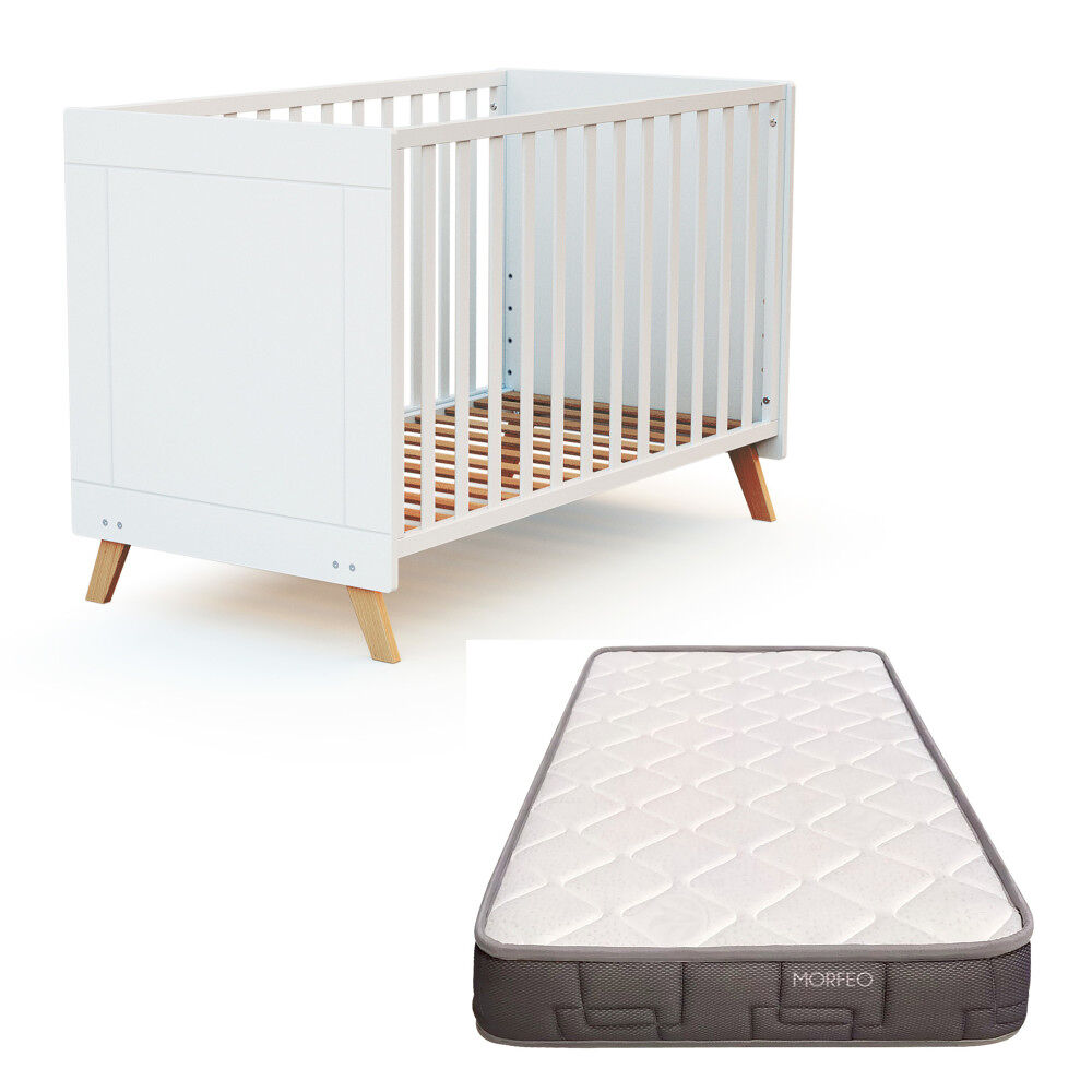 Cuna bebé Sakura con colchón Morfeo