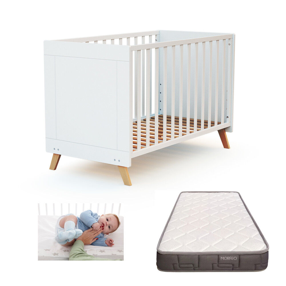Cuna colecho Sakura con colchón Morfeo