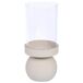Candelabro de metal Candelabro de metal Blanco