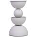 Candelabro de metal Candelabro de metal Blanco