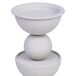 Candelabro de metal Candelabro de metal Blanco