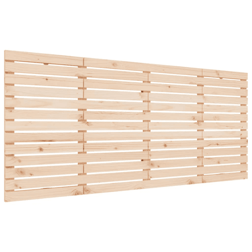 Cabeceira - Cabeceira de cama de parede 186x3x91,5 cm madeira de pinho maciça