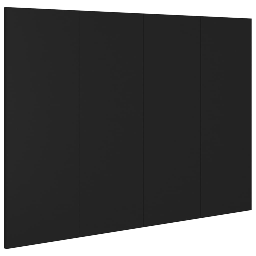 Cabecero cama - Mueble cabecero 120 Negro