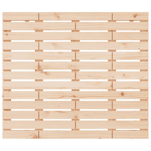 Cabeceira - Cabeceira de cama de parede 126x3x91,5 cm madeira de pinho maciça