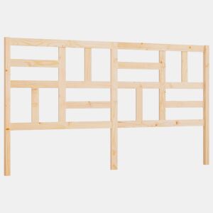 Cabeceira - Cabeceira de cama 186x4x104 cm pinho maciço