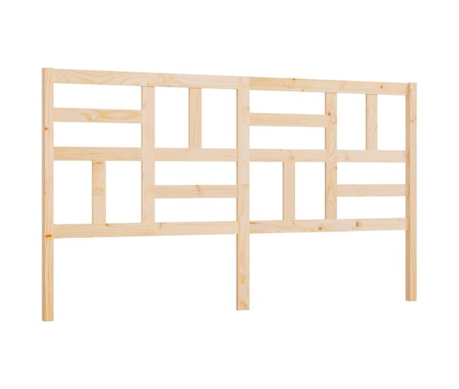 Cabecero cama - mueble cabecero madera maciza de pino 186x4x104 cm