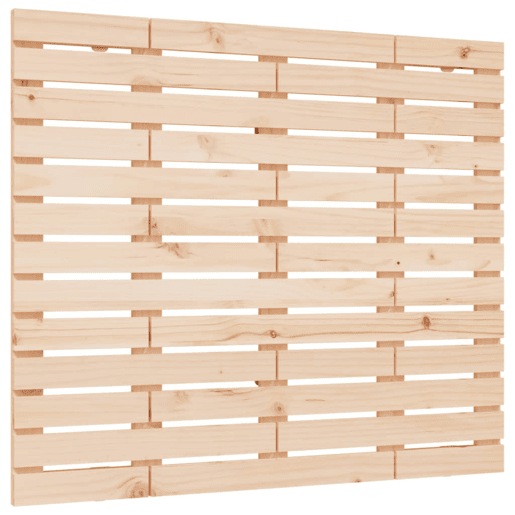 Cabeceira - Cabeceira de cama de parede 141x3x91,5 cm madeira de pinho maciça