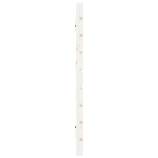 Cabeceira - Cabeceira de cama de parede 166x3x63 cm madeira de pinho maciça branco