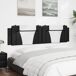 Cabecero cama - Mueble cabecero 200 Cabecero cama - Mueble cabecero 200 Negro