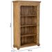 Estantería de Madera artesanal con baldas Estantería de Madera artesanal con baldas Marrón