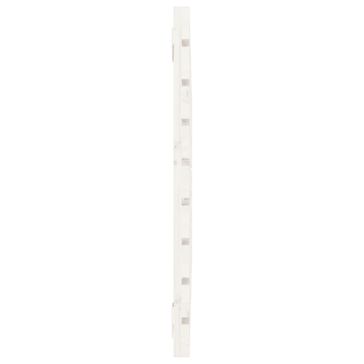 Cabeceira - Cabeceira de cama de parede 96x3x63 cm madeira de pinho maciça branco