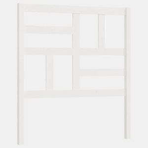 Cabeceira - Cabeceira de cama 106x4x104 cm pinho maciço branco