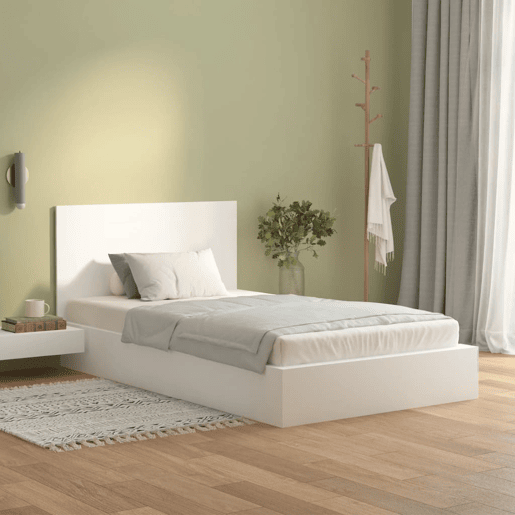 Cabeceira - Cabeceira de cama 120x1,5x80 cm derivados de madeira branco