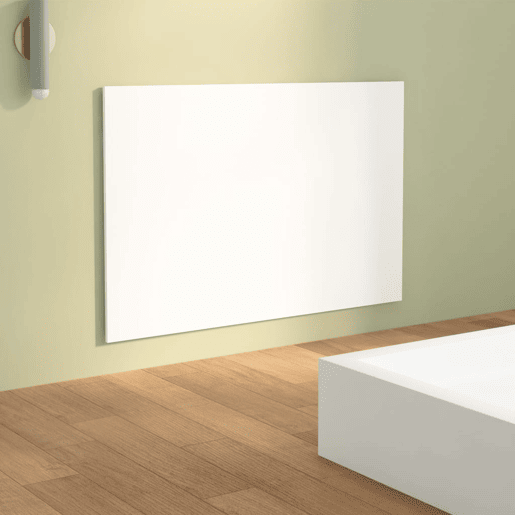 Cabeceira - Cabeceira de cama 120x1,5x80 cm derivados de madeira branco
