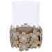 Candelabro de metal Candelabro de metal Blanco
