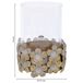 Candelabro de metal Candelabro de metal Blanco