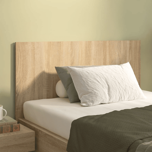 Cabeceira - Cabeceira de cama cama 120x1,5x80 cm derivados madeira carvalho sonoma