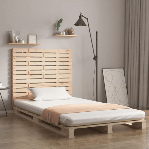 Cabeceira - Cabeceira de cama de parede 96x3x91,5 cm madeira de pinho maciça