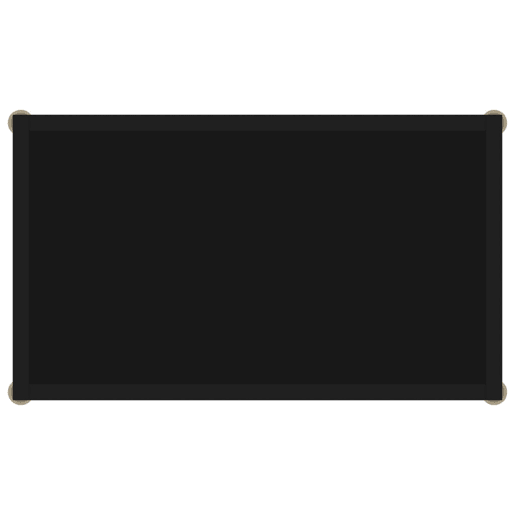 Mesa Consola - Mesa De Entrada 60x35x75 cm vidro temperado preto