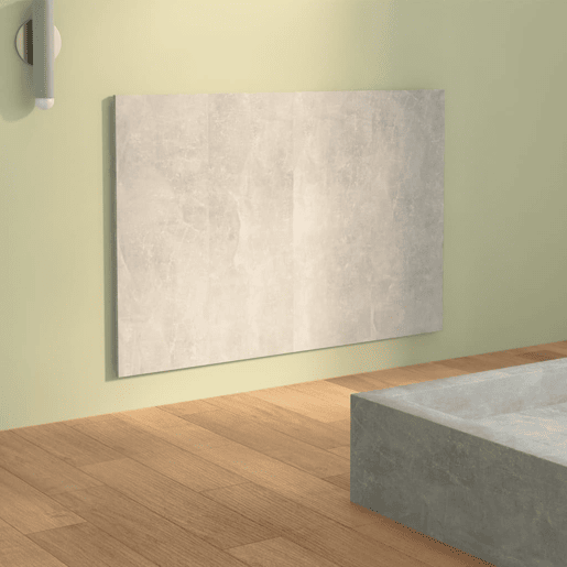 Cabeceira - Cabeceira de cama cama 120x1,5x80 cm derivados madeira cimento cinzento