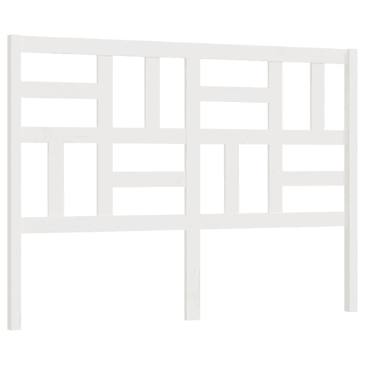 Cabeceira - Cabeceira de cama 166x4x104 cm pinho maciço branco