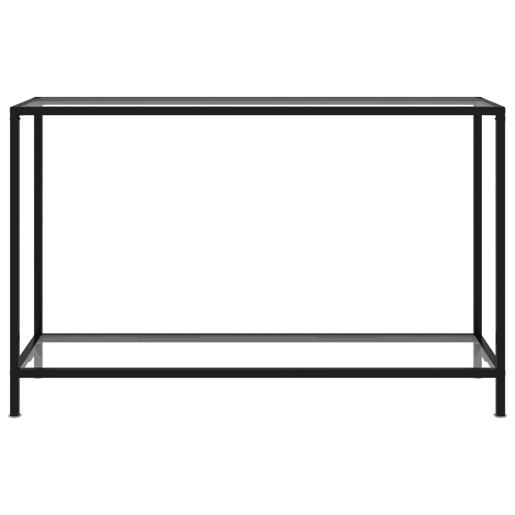 Mesa Consola - Mesa De Entrada 120x35x75 cm vidro temperado transparente