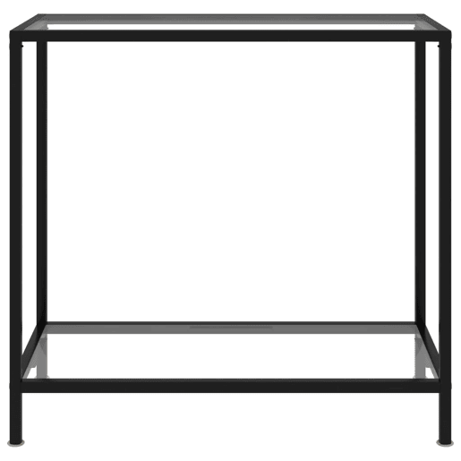Mesa Consola - Mesa De Entrada 80x35x75 cm vidro temperado transparente