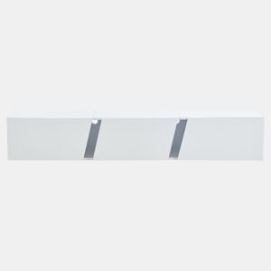 Móvel de TV 180x35x30 cm - Lowboard com LED - Branco