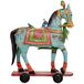 Figura decoracion de madera caballo pintado artesanal Figura decoracion de madera caballo pintado artesanal Multicolor