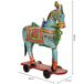 Figura decoracion de madera caballo pintado artesanal Figura decoracion de madera caballo pintado artesanal Multicolor