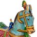 Figura decoracion de madera caballo pintado artesanal Figura decoracion de madera caballo pintado artesanal Multicolor