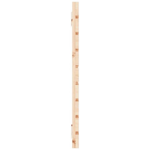 Cabeceira - Cabeceira de cama de parede 141x3x63 cm madeira de pinho maciça