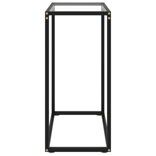 Mesa Consola - Mesa De Entrada 60x35x75 cm vidro temperado transparente