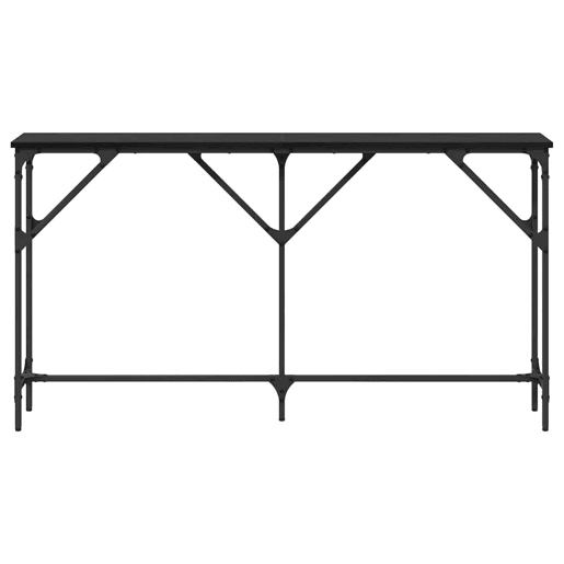 Mesa Consola - Mesa De Entrada Carvalho preto 140 x 23 x 75 cm