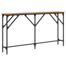 Mesa Consola - Mesa De Entrada Madeira Antiga 140 x 23 x 75 cm