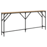 Mesa Consola - Mesa De Entrada carvalho artisiano 180 x 23 x 75 cm