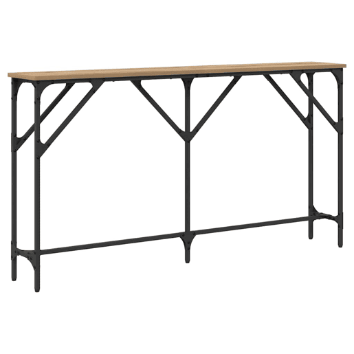 Mesa Consola - Mesa De Entrada carvalho artisiano 140 x 23 x 75 cm Mesa Consola - Mesa De Entrada carvalho artisiano 140 x 23 x 75 cm